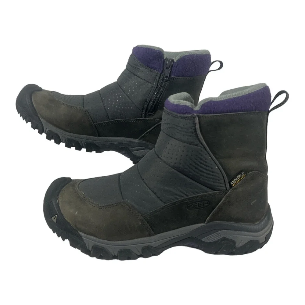 Keen Hoodoo III‎ Low Zip Women's 8 Grey/Purple Waterproof